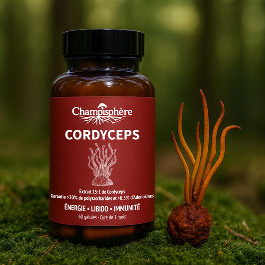 Gélules Cordyceps Énergie ● Libido ● Immunité